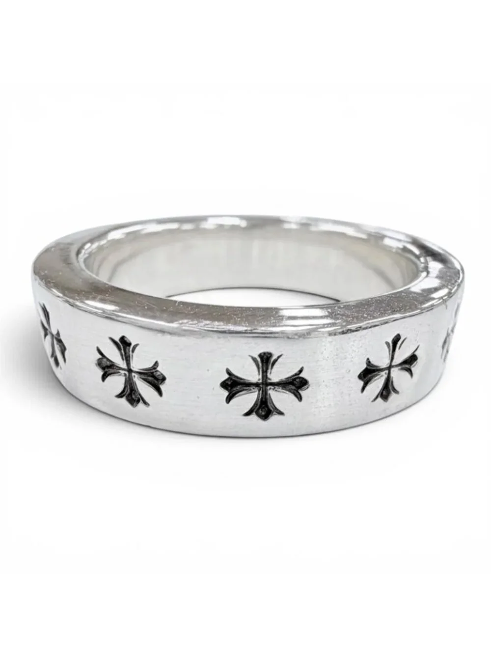 Chrome Hearts Spacer Forever Ring 925 Silver